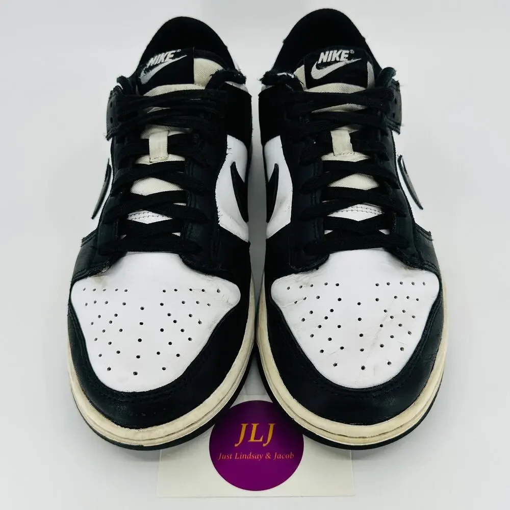 Nike Women's Dunk Low 'Panda' Black White Sneaker Shoes DD1503-101 Size 8.5